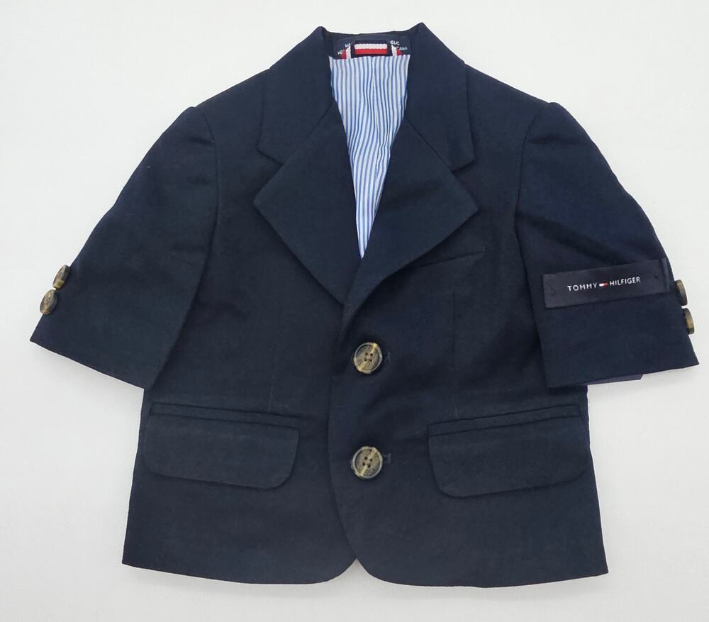 Tommy Hilfiger Baby Boy 3M Navy Blue Blazer NWT